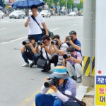 변덕스러운 날씨에 힘들었던 취재현장 이미지